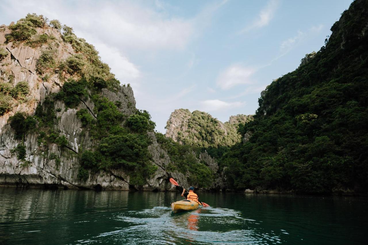 Hotel Cat Ba Bay Cruises Dong Khe Sau Esterno foto