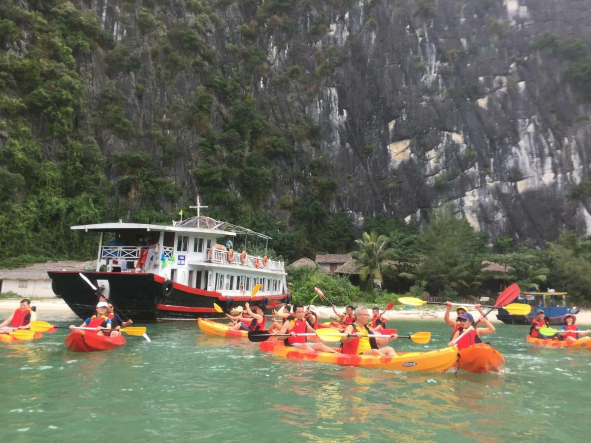 Hotel Cat Ba Bay Cruises Dong Khe Sau Esterno foto